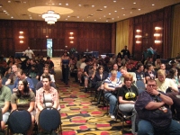 Early Morning WoW Panel Crowd