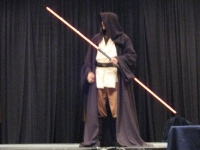 Lost Jedi stumbles into Costume Contest